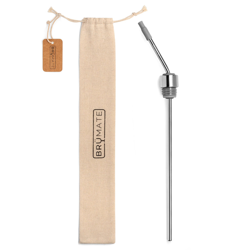 Winesulator TM Infinity Straw | Stainless - Smooth Care