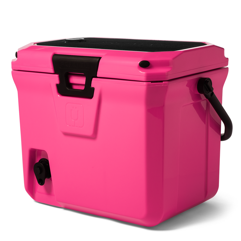 Br Tank 20-Quart Easy-Carry Cooler | Neon Pink - Versatile Travel
