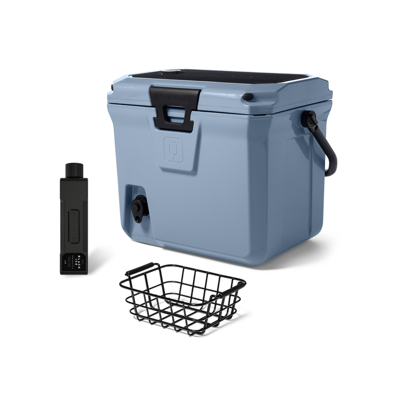 Br Tank 20-Quart Grab + Go Cooler Bundle | Denim - Casual Easy-Start