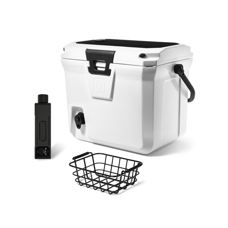 Br Tank 20-Quart Grab + Go Cooler Bundle | Ice White - Grab-and-Go Drink-Set