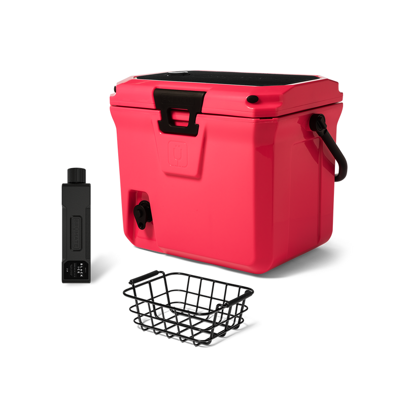 Br Tank 20-Quart Grab + Go Cooler Bundle | Neon Pink - Practical Ready-Kit