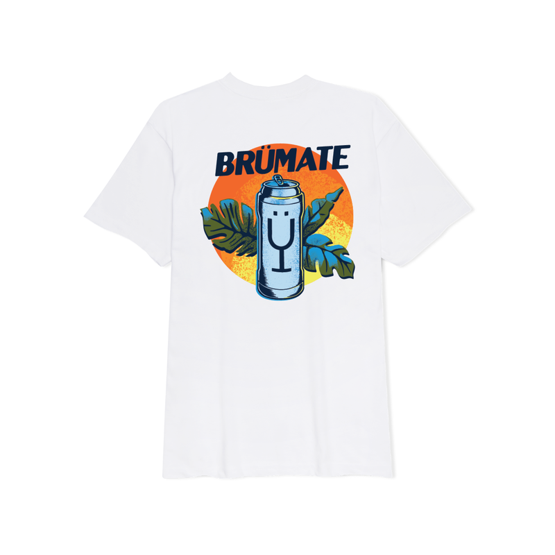 Summer Throwback Tee | White - Lightweight Edition
