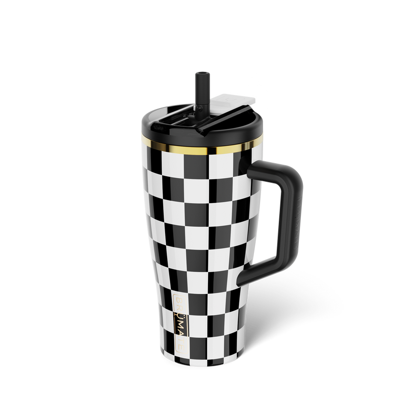 Era Flip 30oz | Black & White Checker - Casual Pour