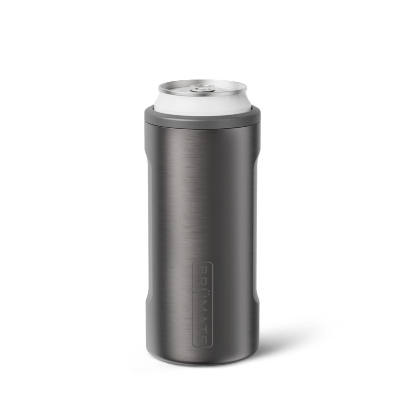 Hopsulator Slim | Black Stainless | 12oz Slim Cans - Versatile Camp