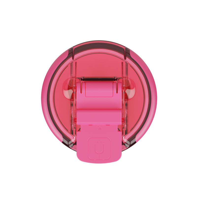 Uncork'd OctaLock Lid 14oz | Neon Pink - Home Organizer