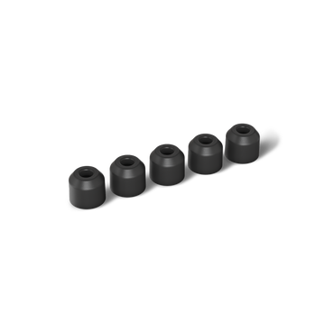 Paragon Replacement Mouth Piece - Black (Pack of 5) - Grab-and-Go Essential
