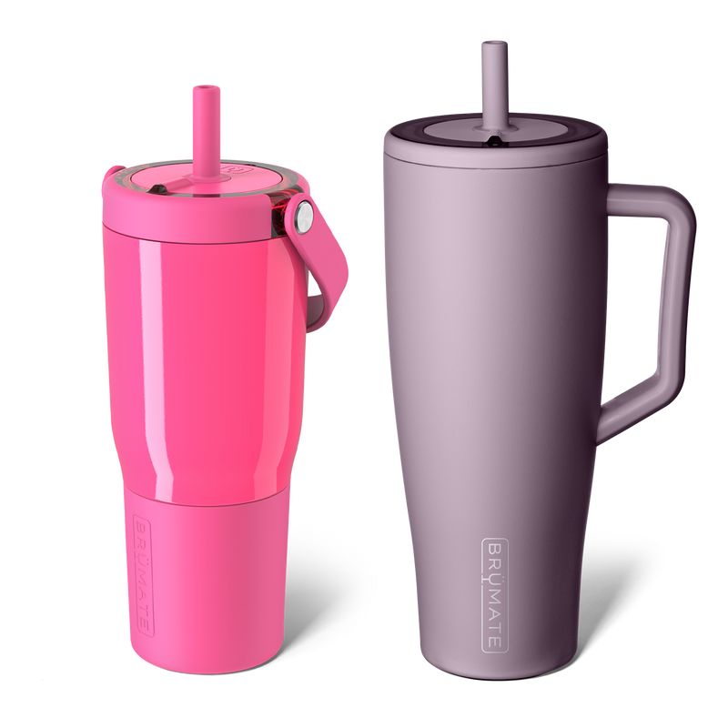 Resa 25oz + Era 40oz Bundle | Neon Pink & Lilac Dusk - Outdoor Bottle-Starter