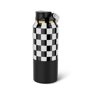 Rise 35oz | Black & White Checker - Ready Beverage