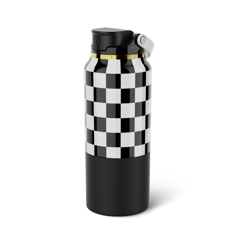 Rise 35oz | Black & White Checker - Ready Beverage
