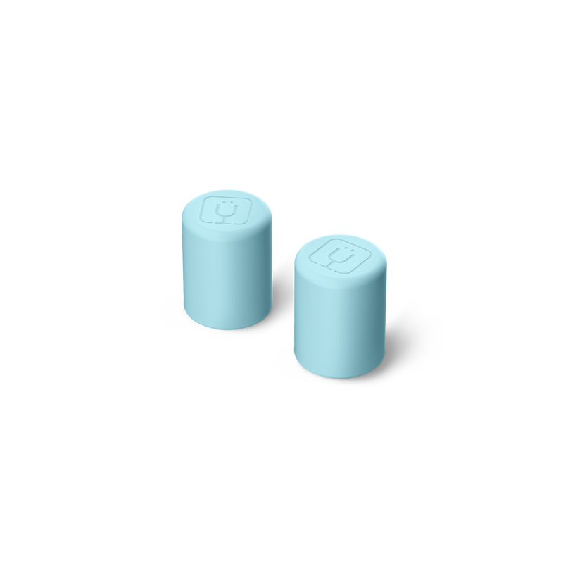Magnetic Straw Cover | Glacier | 2-Pack - Smooth Upgrade