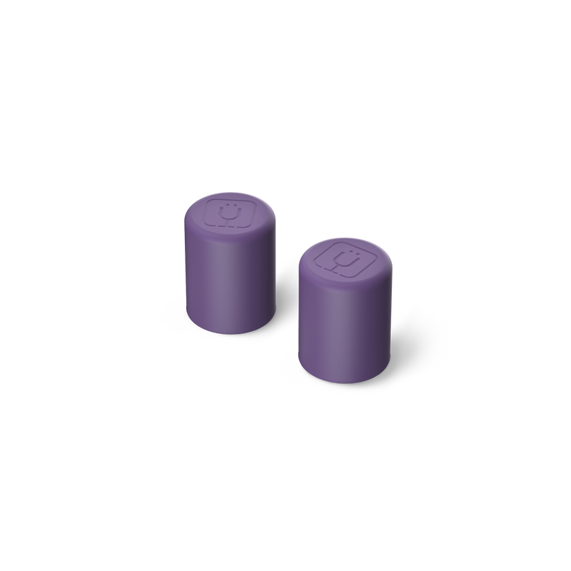 Magnetic Straw Cover | Dark Aura | 2-Pack - Lightweight Daily-Use