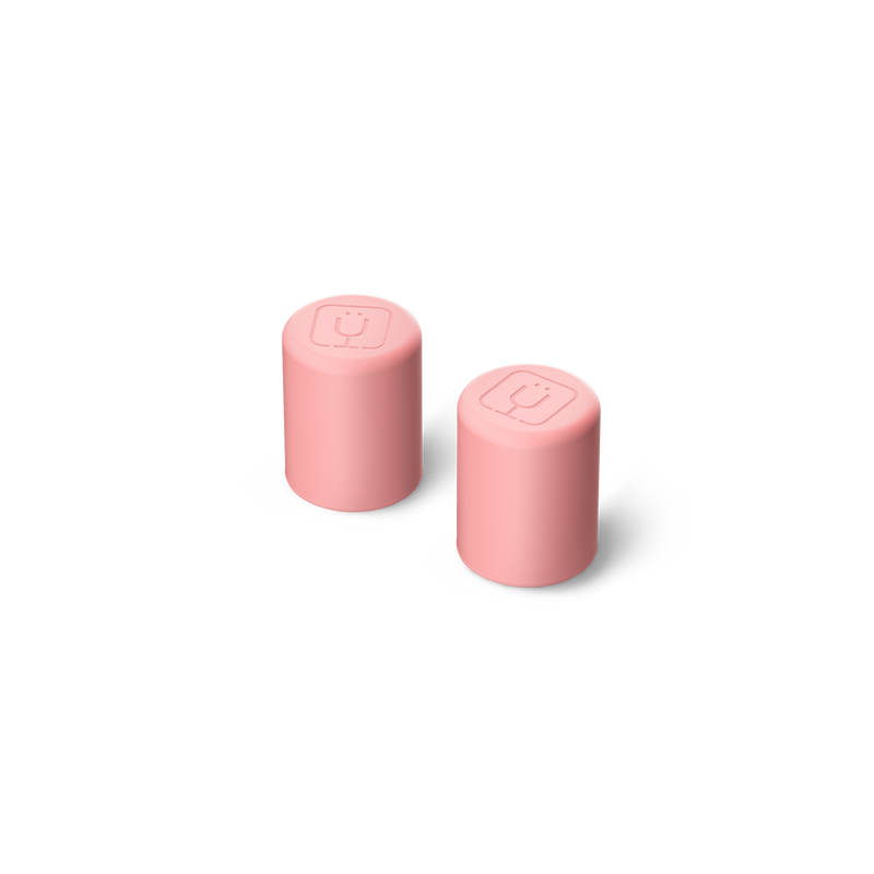 Magnetic Straw Cover | Guava | 2-Pack - Weekend Essential