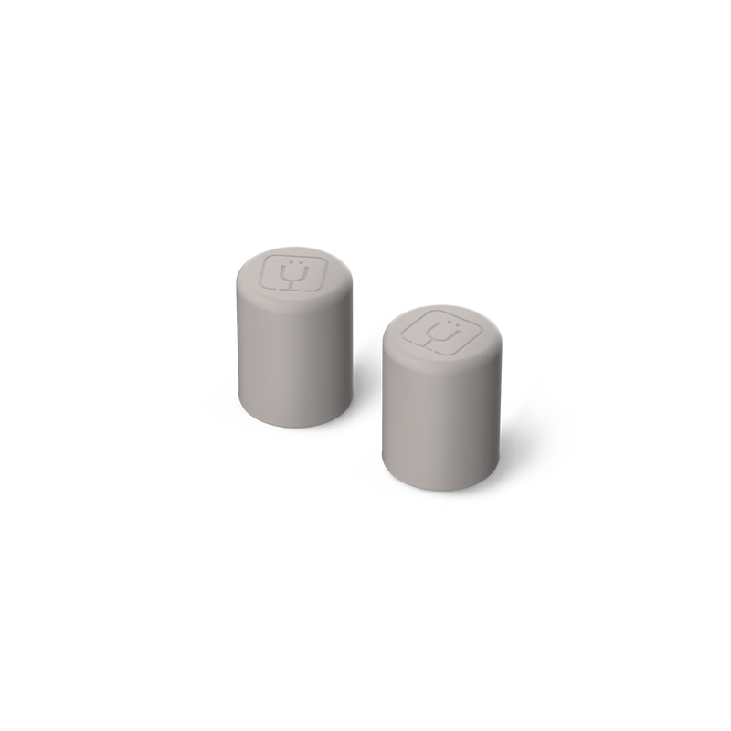 Magnetic Straw Cover | Mocha | 2-Pack - Adventure Choice