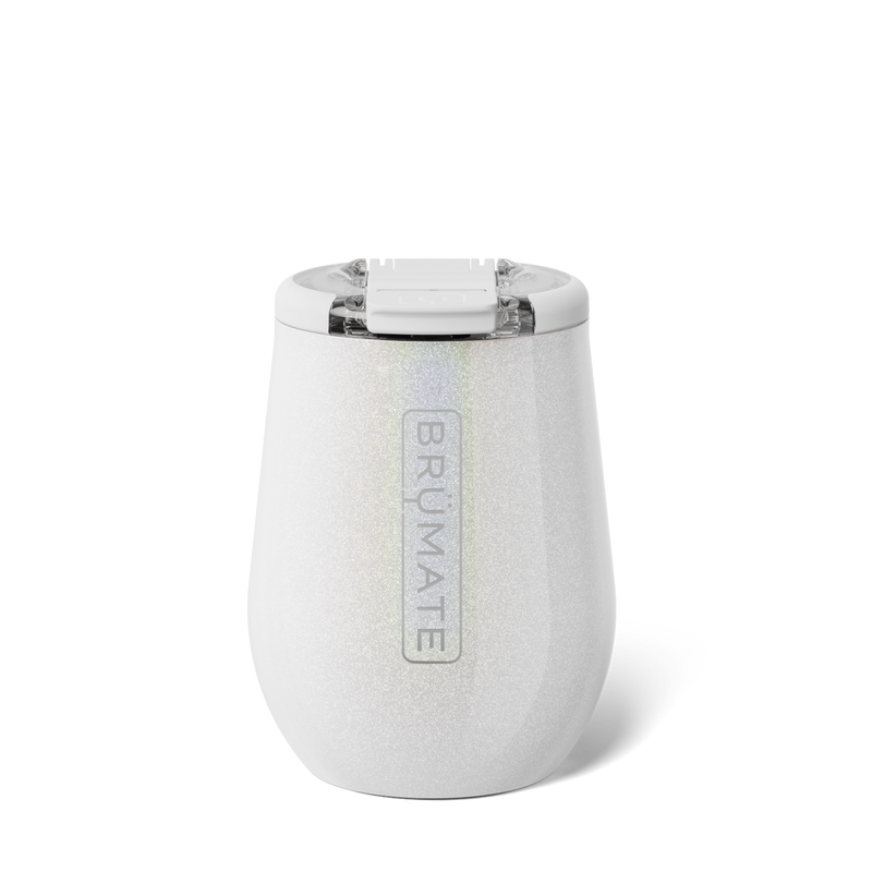 Uncork'd | Glitter White | 14oz - Premium Hydration-Ready