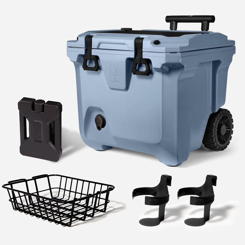 Br Tank 35-Quart Ultimate Day Trip Cooler Bundle | Denim - Urban Flavor-Starter