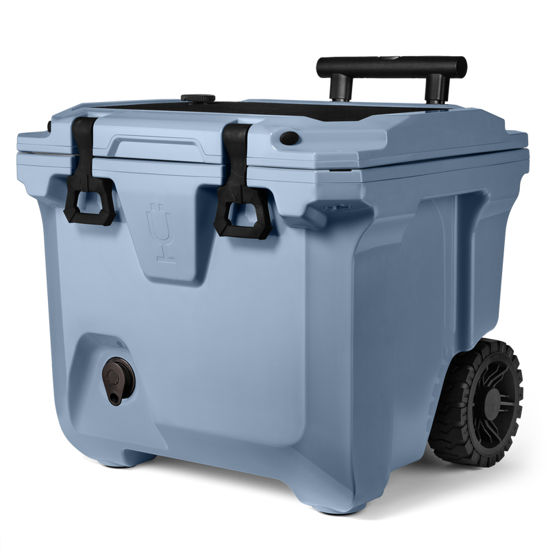 Br Tank 35-Quart Rolling Cooler | Denim - Ready Escape