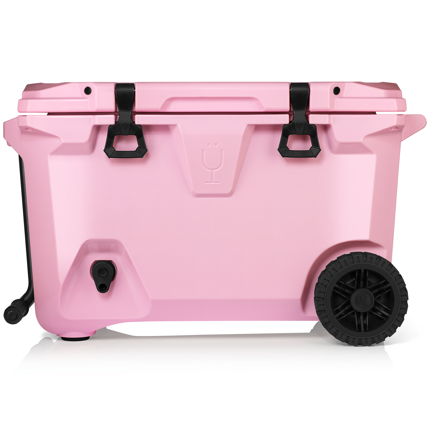 Br Tank 55-Quart Rolling Cooler | Blush - All-Day Expedition