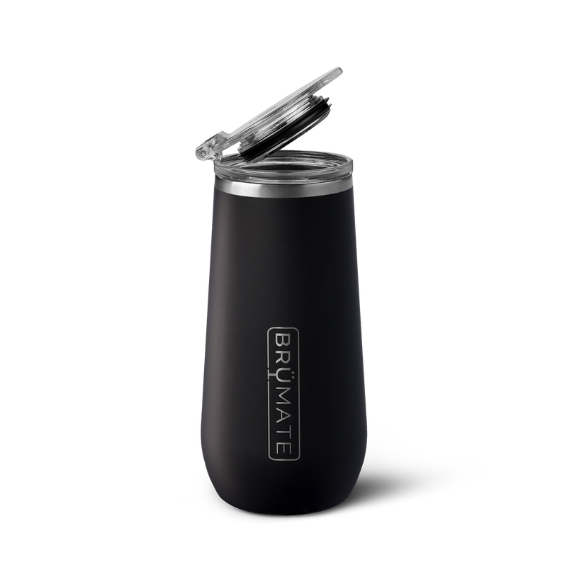 Champagne Flute | Matte Black | 12oz - Simple Cocktail